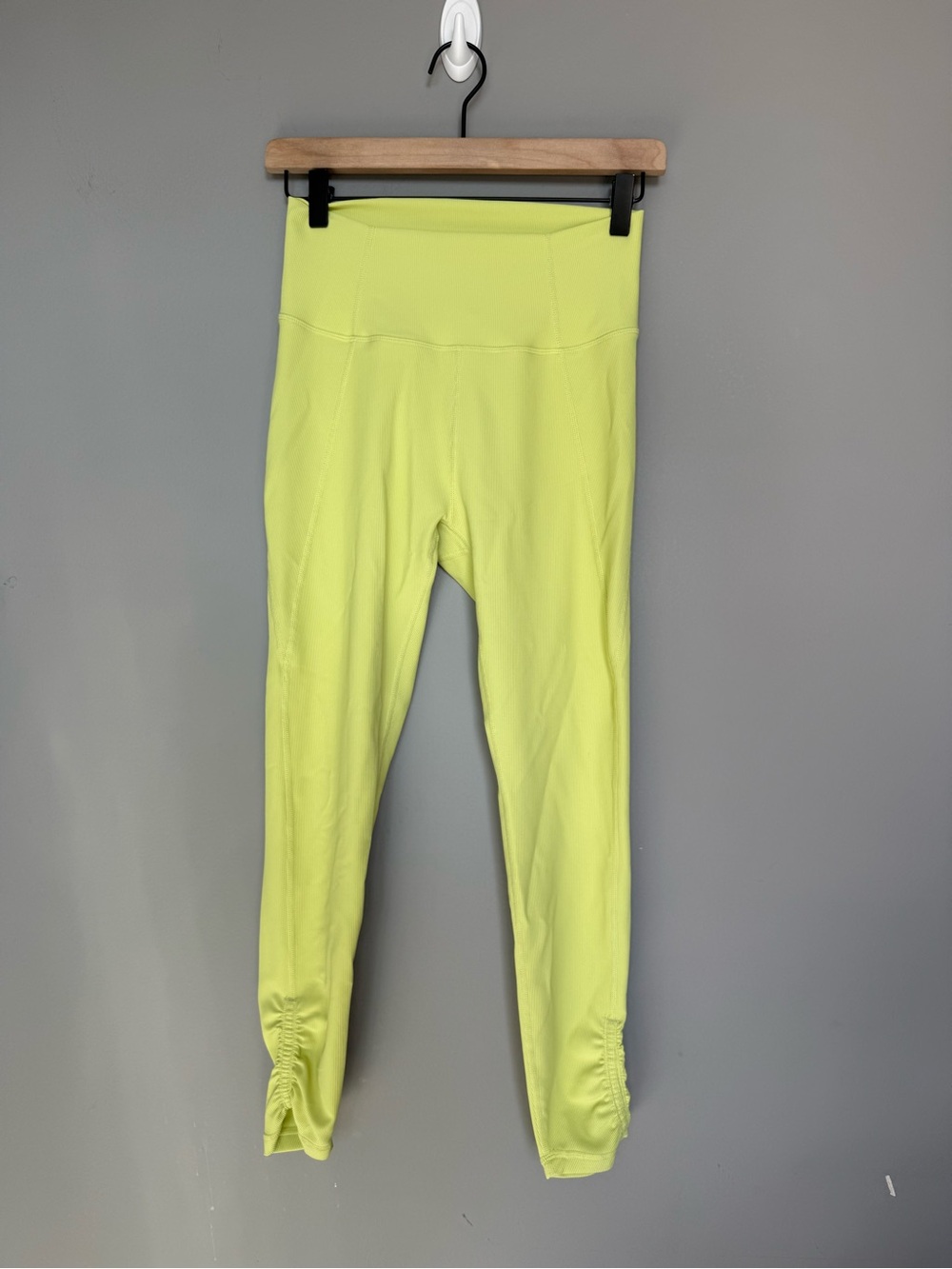 Wilo The Label‎ Leggings Ribbed Neon Green/Yellow Size Small